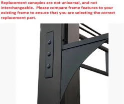 Shadow Creek Gazebo Palm Leaves Replacement Canopy -Household Items Sale 810549235 3