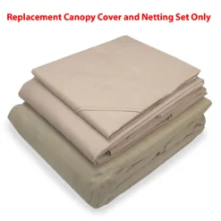 Bamboo Look Gazebo Beige Replacement Riplock Canopy & Side Mosquito Netting Set 15 Bamboo Look Gazebo Beige Replacement Riplock Canopy & Side Mosquito Netting Set -Household Items Sale 810549241 21