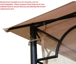 Bamboo Look Gazebo Beige Replacement Riplock Canopy & Side Mosquito Netting Set 12 Bamboo Look Gazebo Beige Replacement Riplock Canopy & Side Mosquito Netting Set -Household Items Sale 810549241 3
