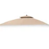 Oakmont Gazebo Beige Replacement Canopy 2 Oakmont Gazebo Beige Replacement Canopy -Household Items Sale 810549262 1