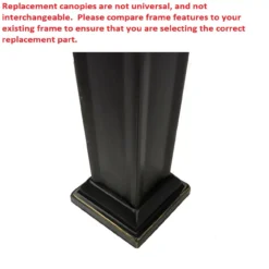 Oakmont Gazebo Beige Replacement Canopy -Household Items Sale 810549262 61