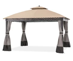 Oakmont Gazebo Beige Replacement Canopy -Household Items Sale 810549262 7