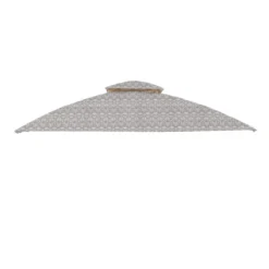 Westbrook Gazebo Beige Damask Replacement Canopy 20 Westbrook Gazebo Beige Damask Replacement Canopy -Household Items Sale 810549281 11