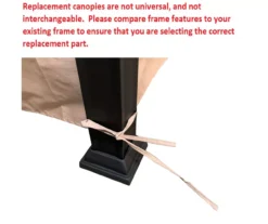 Westbrook Gazebo Beige Damask Replacement Canopy 18 Westbrook Gazebo Beige Damask Replacement Canopy -Household Items Sale 810549281 5