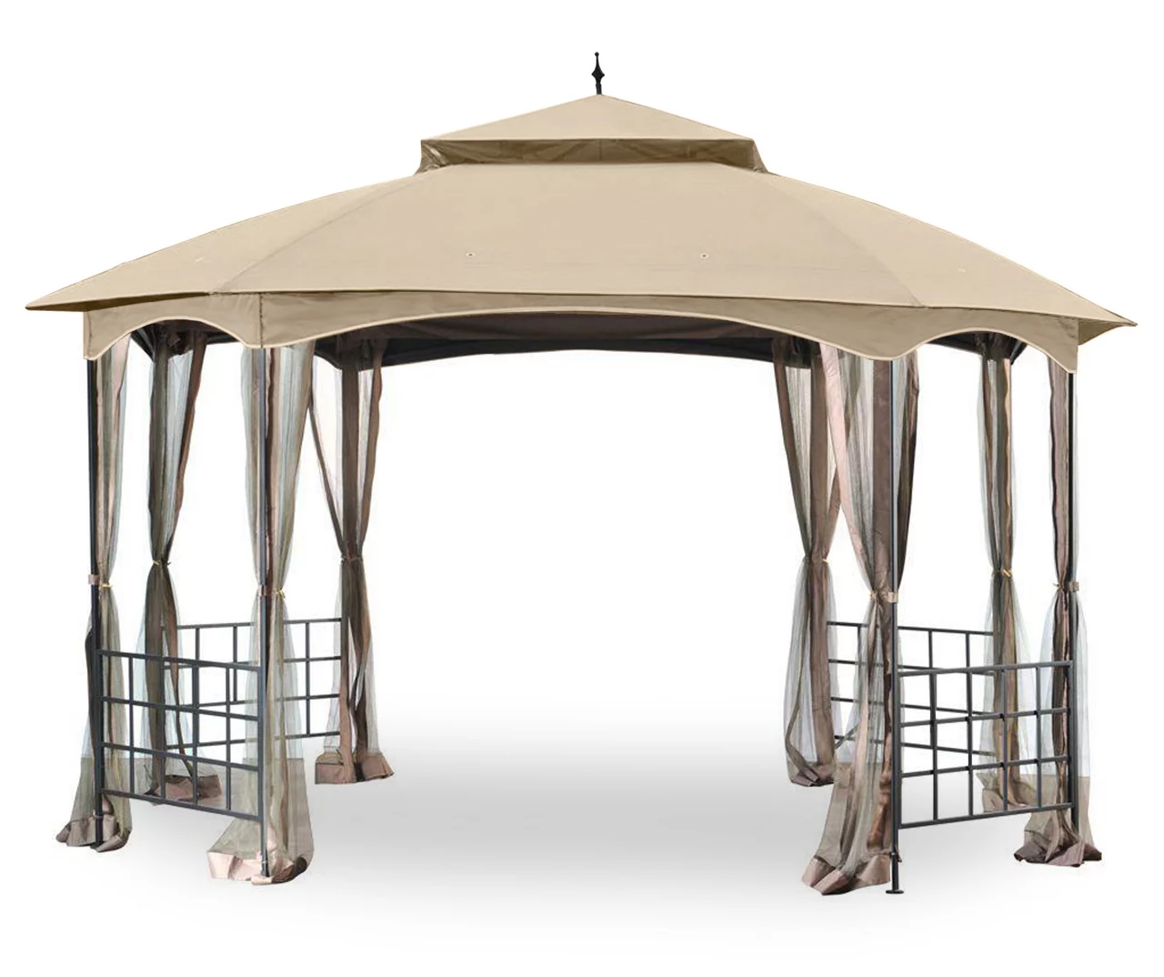 Newport Gazebo Beige Replacement Canopy 8 Newport Gazebo Beige Replacement Canopy - Image 6