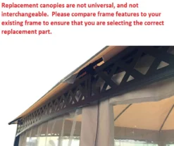 Windsor Dome Gazebo Beige Damask Replacement Canopy 29 Windsor Dome Gazebo Beige Damask Replacement Canopy -Household Items Sale 810549379 71