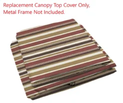Windsor Dome Gazebo Canyon Stripe Replacement Canopy 24 Windsor Dome Gazebo Canyon Stripe Replacement Canopy -Household Items Sale 810549382 21