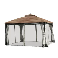 Windsor Dome Gazebo Canyon Stripe Replacement Canopy 18 Windsor Dome Gazebo Canyon Stripe Replacement Canopy -Household Items Sale 810549382 3