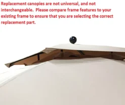 Windsor Dome Gazebo Canyon Stripe Replacement Canopy 26 Windsor Dome Gazebo Canyon Stripe Replacement Canopy -Household Items Sale 810549382 41