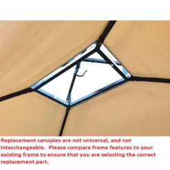 Windsor Grill Gazebo Canyon Stripe Replacement Canopy 21 Windsor Grill Gazebo Canyon Stripe Replacement Canopy -Household Items Sale 810549393 4
