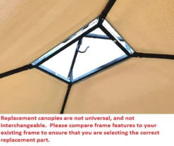 Windsor Grill Gazebo Canyon Stripe Replacement Canopy 29 Windsor Grill Gazebo Canyon Stripe Replacement Canopy -Household Items Sale 810549393 41