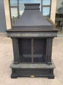 56.3" Eastlake Wood Burning Fireplace 20 56.3" Eastlake Wood Burning Fireplace -Household Items Sale 810550372 6