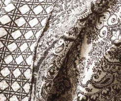 Aubree Black & White Full/Queen 3-Piece Quilt Set 12 Aubree Black & White Full/Queen 3-Piece Quilt Set -Household Items Sale 810552958 21