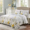 Adalia Floral Reversible 3-Piece Quilt Set -Household Items Sale 810553342 1