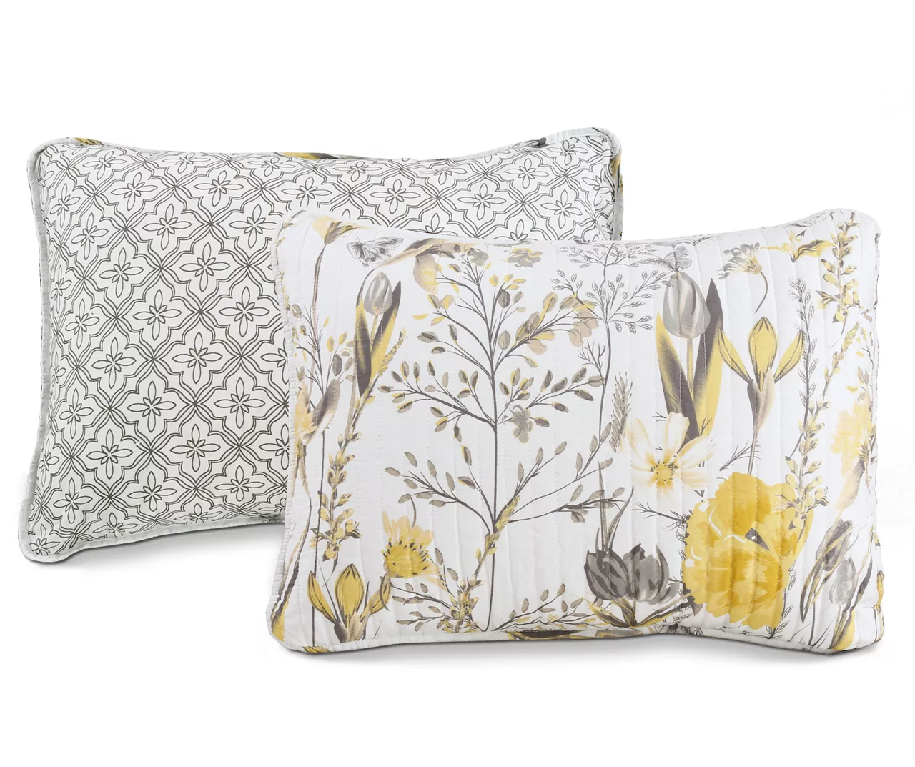 Adalia Floral Reversible 3-Piece Quilt Set 6 Adalia Floral Reversible 3-Piece Quilt Set - Image 4