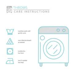 Blue & Yellow Floral Sydney Quilted Throw, (50" X 60") 15 Blue & Yellow Floral Sydney Quilted Throw, (50" X 60") -Household Items Sale 810553516 41