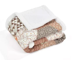 Briley Geometric Hexagon Quilted Sherpa Throw 13 Briley Geometric Hexagon Quilted Sherpa Throw -Household Items Sale 810553561 3