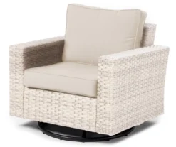 Broyhill Eagle Brooke All-Weather Wicker Swivel Cushioned Patio Glider -Household Items Sale 810557273