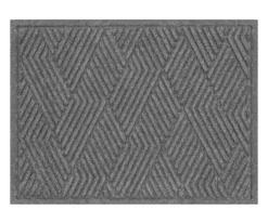 Vanguard Smoke Geometric Texture Doormat 5 Vanguard Smoke Geometric Texture Doormat -Household Items Sale 810558045