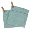 Cuisinart Oil Blue Teal Streaked Pot Holder, 2-Pack -Household Items Sale 810558287 1