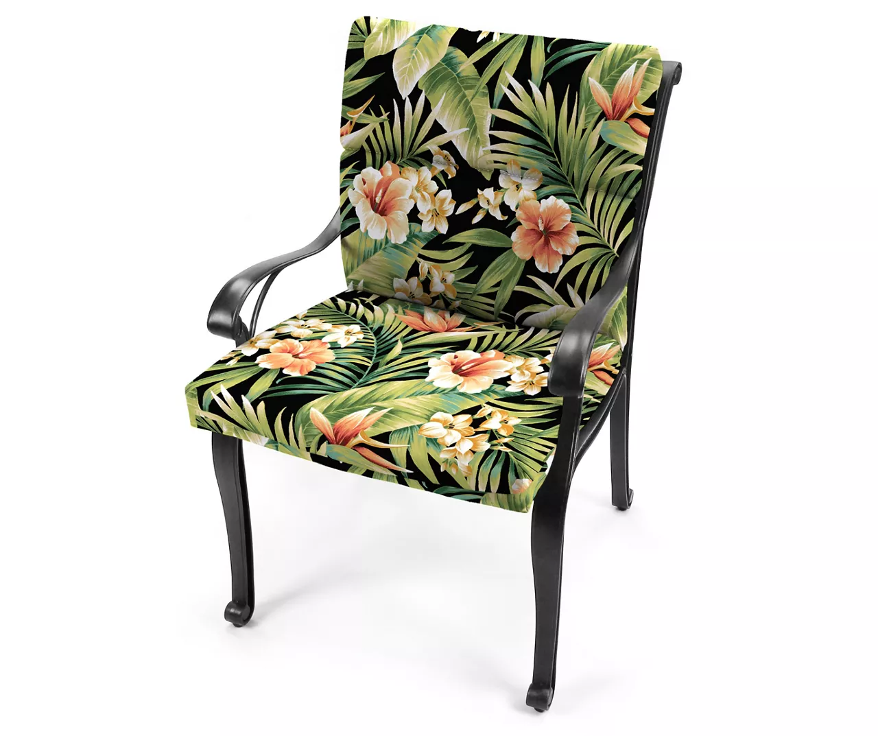 Cypress Midnight French Edge Outdoor Chair Cushion 10 Cypress Midnight French Edge Outdoor Chair Cushion - Image 8