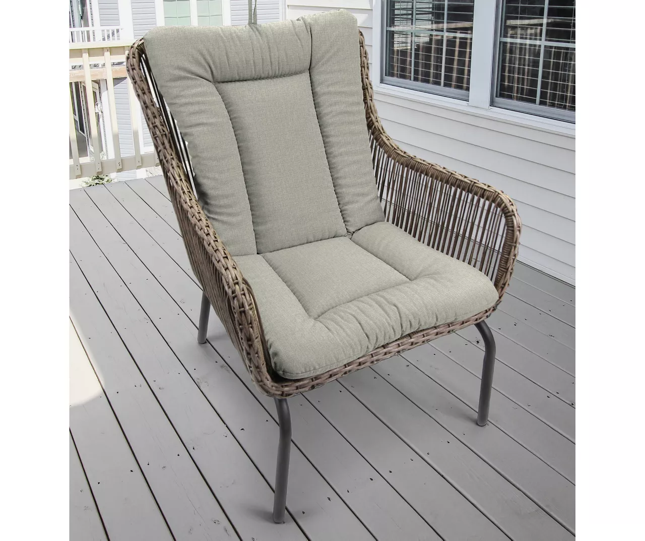 Jordan Manufacturing Husk Texture Outdoor Chair Cushion 13 Jordan Manufacturing Husk Texture Outdoor Chair Cushion - Image 11