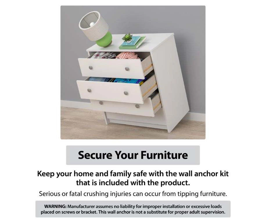 Ivory Oak 3-Door Storage Wardrobe 8 Ivory Oak 3-Door Storage Wardrobe - Image 6