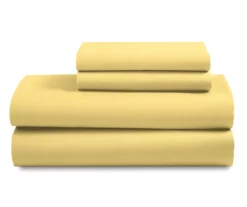Yellow Microfiber Sheet Set 16 Yellow Microfiber Sheet Set -Household Items Sale 810564914 2