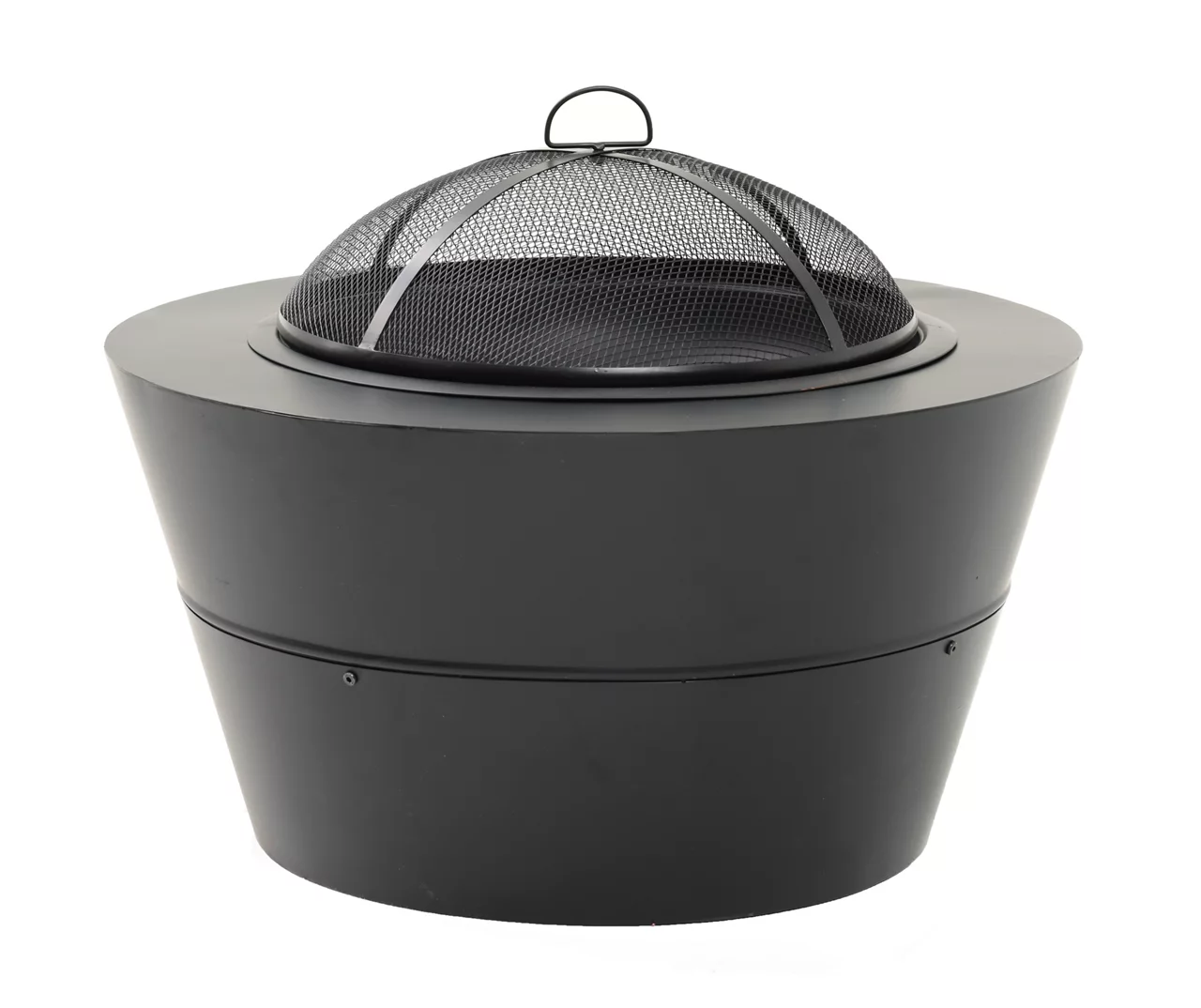 30" Matte Black Modern Wood Burning Fire Pit 3 30" Matte Black Modern Wood Burning Fire Pit