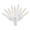 Cool White LED Mini Light Set With White Wire, 120-Lights -Household Items Sale 810567451