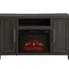 54" Gray Electric Fireplace Console -Household Items Sale 810570726