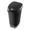 Black Lockable Step-On 12.6 Gallon Waste Can -Household Items Sale 810574301