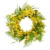 23" Yellow Daisy & Berry Wreath -Household Items Sale 810574648