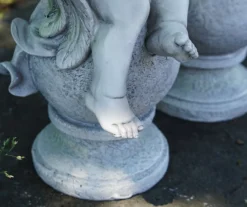 Northlight Musical Cherub Angels 2-Piece Garden Statuary Set -Household Items Sale 810576015 3