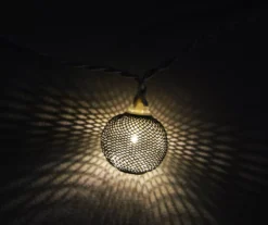 Sienna Silver Mesh Globe LED Micro Wide Angle Light Set, 10-Lights -Household Items Sale 810576208 1