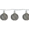 Sienna Silver Mesh Globe LED Micro Wide Angle Light Set, 10-Lights 2 Sienna Silver Mesh Globe LED Micro Wide Angle Light Set, 10-Lights -Household Items Sale 810576208