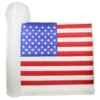 Northlight 5' Inflatable Light-Up American Flag 1 Northlight 5' Inflatable Light-Up American Flag -Household Items Sale 810580461