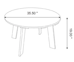 Glitzhome Adirondack Outdoor Coffee Table -Household Items Sale 810582304 6