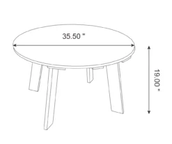 Glitzhome Adirondack Outdoor Coffee Table -Household Items Sale 810582305 6