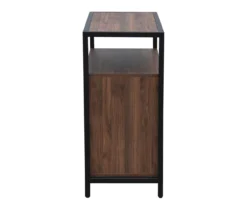 Walnut Chevron 2-Door Storage Cabinet 17 Walnut Chevron 2-Door Storage Cabinet -Household Items Sale 810584249 A8