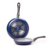 Navy 10" & 8" Nonstick Fry Pan Set 1 Navy 10" & 8" Nonstick Fry Pan Set -Household Items Sale 810587077 1