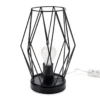 Black Wire Geometric Table Lamp 1 Black Wire Geometric Table Lamp -Household Items Sale 810589366 A0