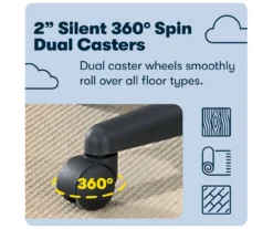 Mitchell Roasted Chestnut Vegan Leather Office Chair -Household Items Sale 810590318 13