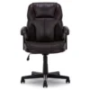 Mitchell Roasted Chestnut Vegan Leather Office Chair -Household Items Sale 810590318 3