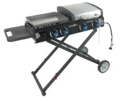 4-Burner Folding Gas Grill With Griddle -Household Items Sale 810590436 1