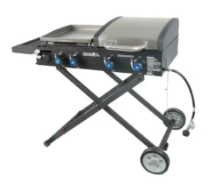 4-Burner Folding Gas Grill With Griddle -Household Items Sale 810590436 2