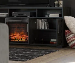 68.7" Foxwick Espresso Electric Fireplace Console 13 68.7" Foxwick Espresso Electric Fireplace Console -Household Items Sale 810590628 4