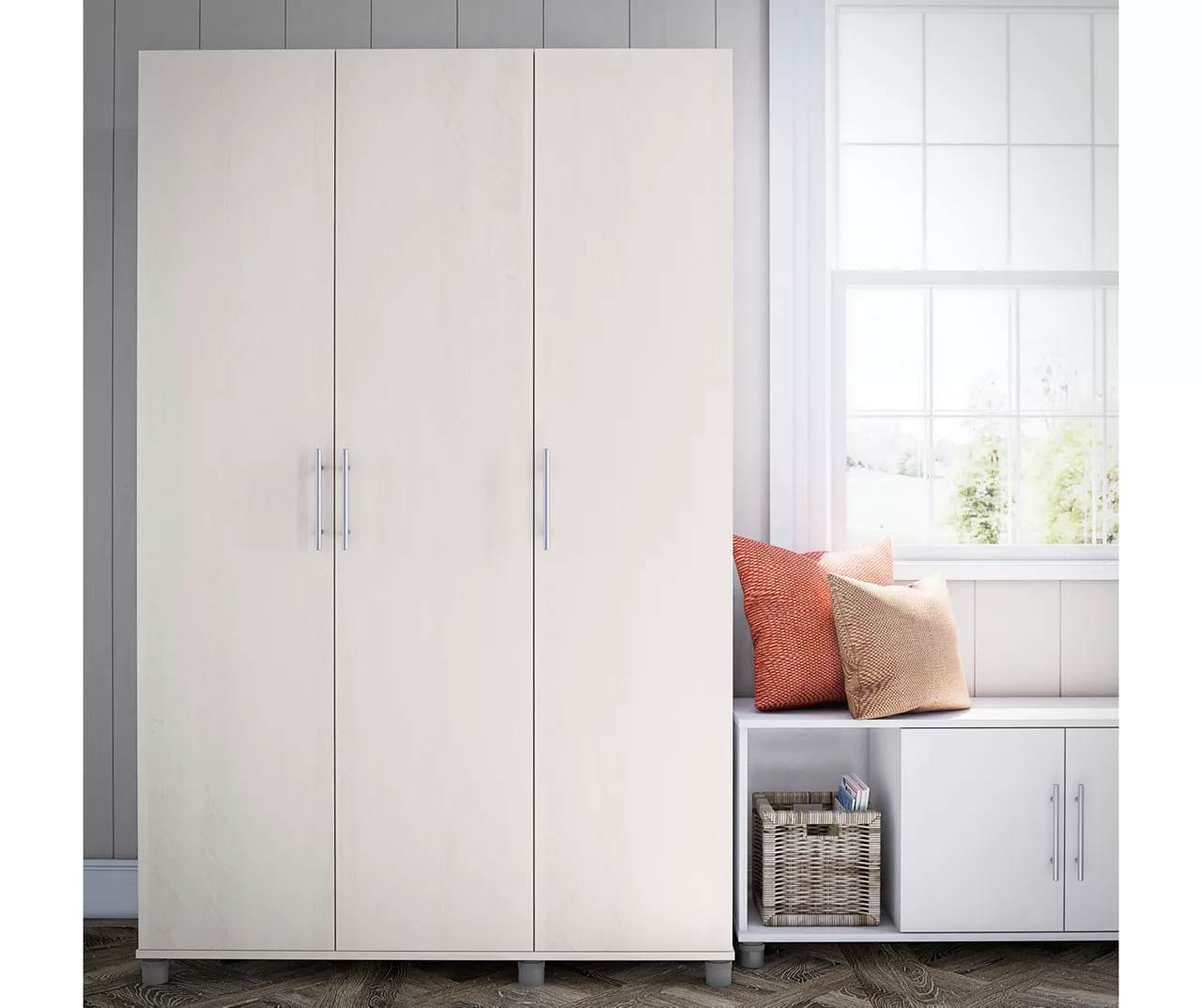 Systembuild Colwyn 3-Door Storage Wardrobe 3 Systembuild Colwyn 3-Door Storage Wardrobe