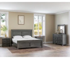 Topeka Warm Gray 3-Drawer Nightstand With USB Charging 16 Topeka Warm Gray 3-Drawer Nightstand With USB Charging -Household Items Sale 810591526