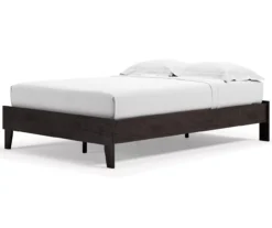 Piperton Black Full Platform Bed Base 12 Piperton Black Full Platform Bed Base -Household Items Sale 810591751 1